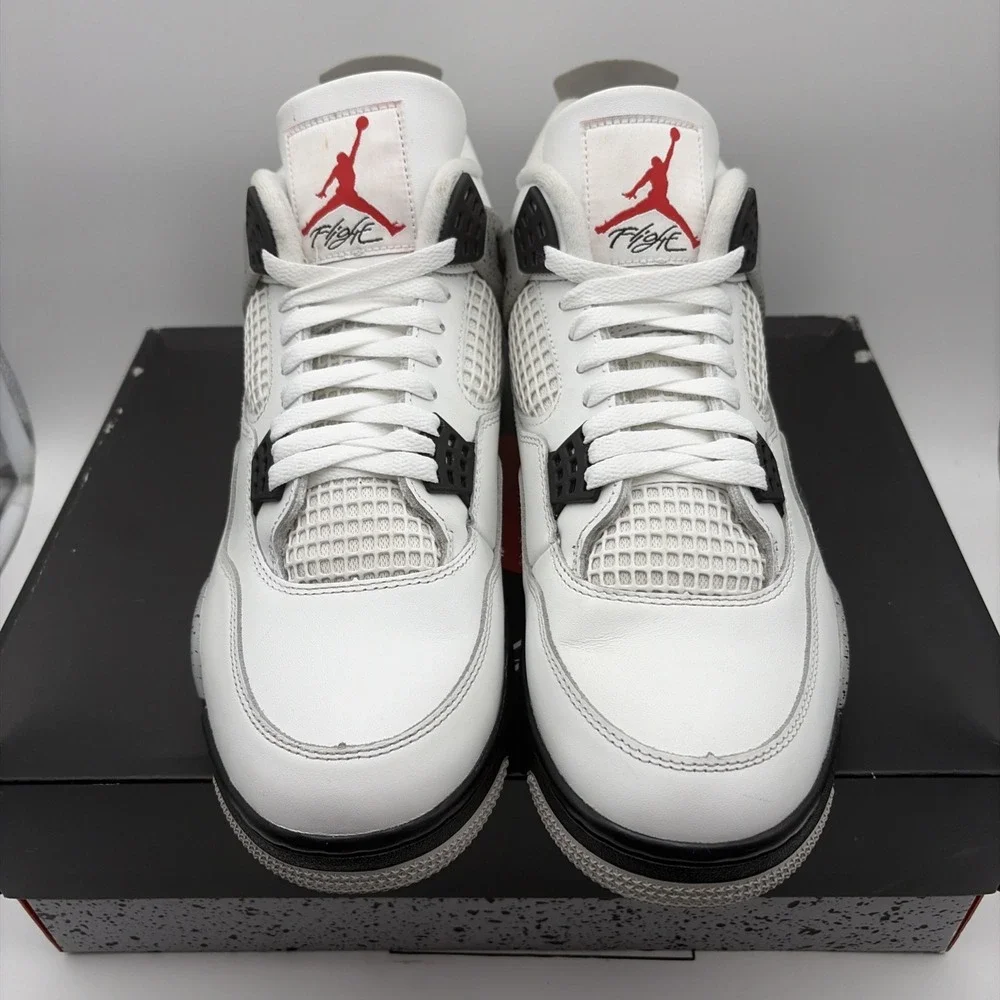 Size 12 - Air Jordan 4 Retro OG 2025 White Cement (FV5029-100)